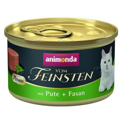 Animonda Vom Feinsten Mousse s krůtím masem a bažantem 85 g – Sleviste.cz