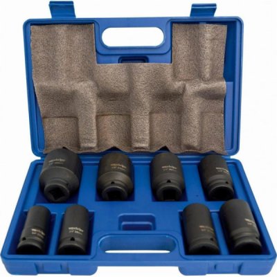 ADLER Gola ořechy šestihranné kované, prodloužené 3/4" sada 8 kusů 22-46mm – Zboží Mobilmania