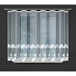Dekorační žakárová záclona s řasící páskou TONIA 180 bílá 300x180 cm MyBestHome – Sleviste.cz