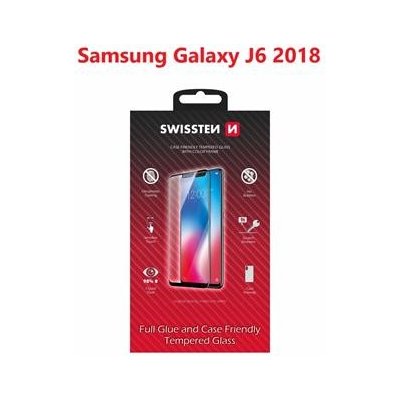 SWISSTEN GLASS COLOR FRAME SAMSUNG J600 GALAXY J6 2018 černé – Zbozi.Blesk.cz