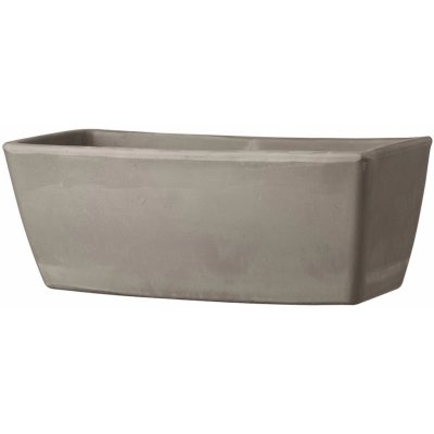 Deroma Terakotový truhlík Cassetta Garda Grafite 16 x 42 x 18 cm – Hledejceny.cz