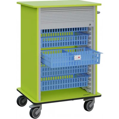 DEXTER 25 vozík boxový 1180 x 780 x 620 mm jarní zeleň – Zboží Mobilmania