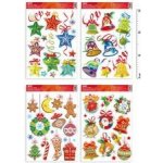 Okenní fólie MFP Paper vánoce glitr VA007 20x30cm – Hledejceny.cz