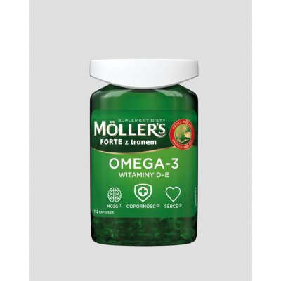 Möller´s Omega 3 double rybí olej 112 kapslí – Hledejceny.cz
