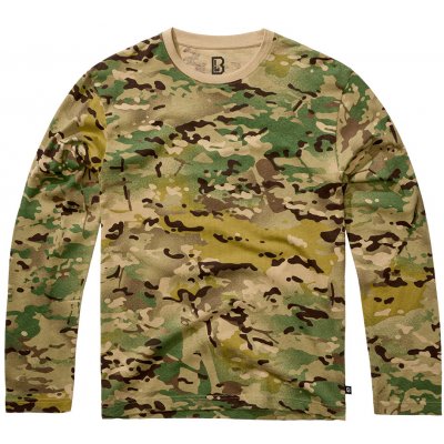 Triko Brandit s dlouhým rukávem Premium Longsleeve multicam – Hledejceny.cz