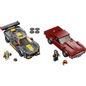 LEGO® Speed Champions 76903 Chevrolet Corvette C8.R a 1968 Chevrolet Corvette