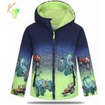 KUGO Chlapecká zimní bunda FB0320 tmavě modrá / signální Modrá tmavě – Zboží Dáma