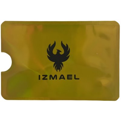 HARAHU Ochranný obal na kartu RFID Izmael Zlatá – Zboží Živě