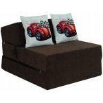 Fimex KIDS 70x200 x 15 Auto hnědá – Zboží Dáma