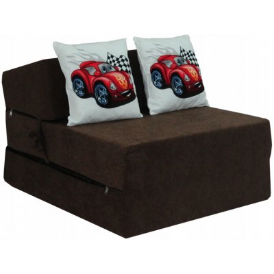 Fimex KIDS 70x200 x 15 Auto hnědá – Zboží Dáma