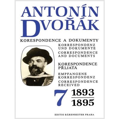 Antonín Dvořák - Korespondence a dokumenty 7