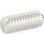 Šroub stavěcí plochý konec nerez A2, imbus, DIN 913 - M8x20 – Sleviste.cz