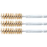 Kartáče mosazné, sada 3 ks, 14 mm, 6.3 mm (1/4") Drive, 3 pcs. - BGS 3078-14-M – Hledejceny.cz