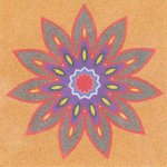 Radost v písku Šablona na pískování mandala 15 210 x 210 mm – Hledejceny.cz