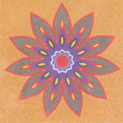 Radost v písku Šablona na pískování mandala 15 210 x 210 mm – Hledejceny.cz