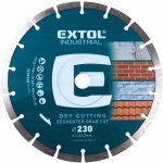 Extol Industrial 8703031 kotouč diamantový řezný segmentový Grab Cut - 230x22,2 mm, suché řezání – Hledejceny.cz