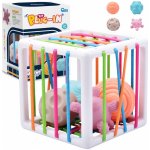 WOOPIE Flexibilní senzorický vkládačka tvarů Crazy Ss 5 ks – Zboží Živě