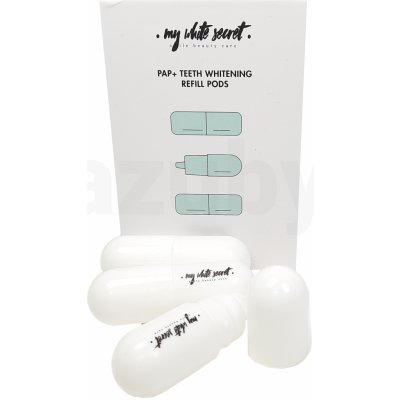 My White Secret PAP Teeth Whitening Gel náhradní náplně 3x 30 ml – Zboží Mobilmania