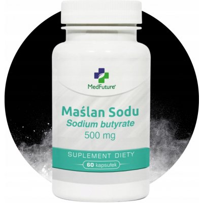 MedFuture Butyrát sodný 500 mg 60 kapslí – Hledejceny.cz