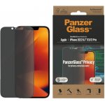 PanzerGlass ochranné sklo Privacy pro Apple iPhone 14/13/13 Pro s instalačním rámečkem P2783 – Zboží Živě