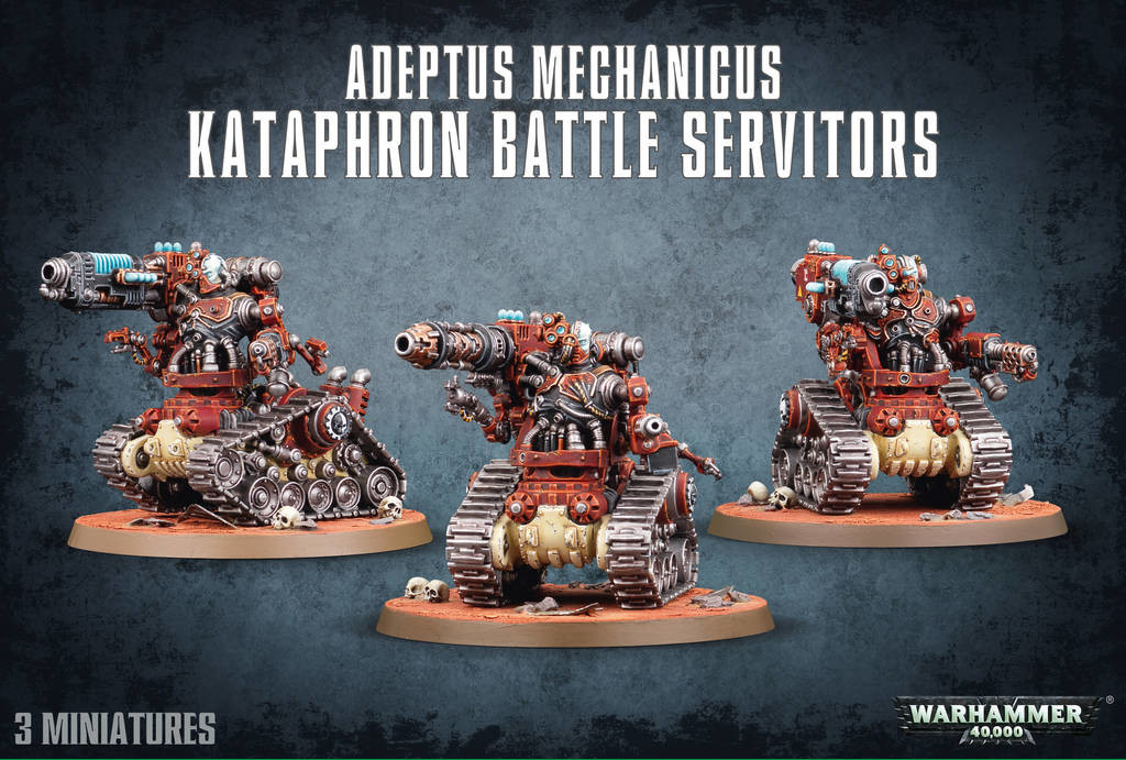 GW Warhammer 40.000 Adeptus Mechanicus Kataphron Battle Servitors