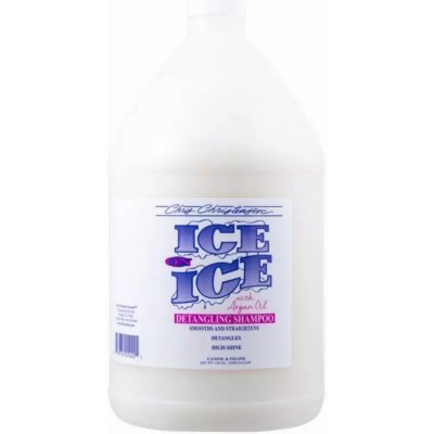 Chris Christensen Ice on Ice Detangling Conditioner Rozčesávací Kondicionér s arganovým olejem 3800 ml – Sleviste.cz