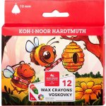 Koh-i-noor Trojhranné voskovky 12ks 24284 – Zboží Mobilmania