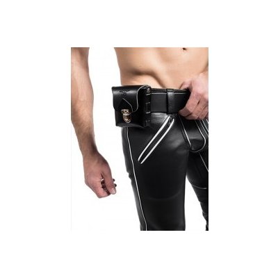 Mister B Leather Belt Bag kožená kapsa na opasek malá S – Zboží Mobilmania