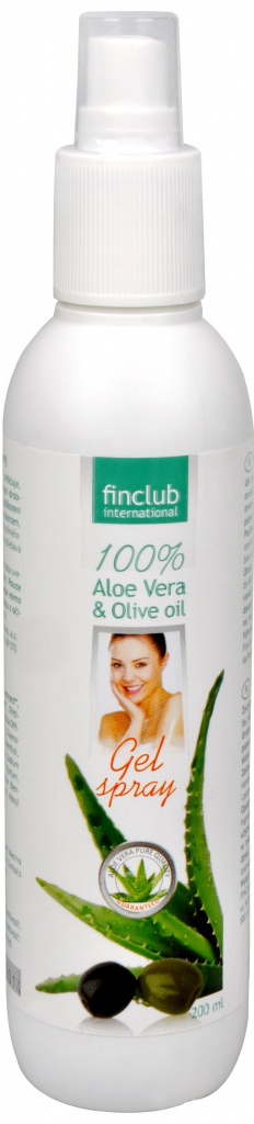 Finclub Gel spray Aloe Vera & olivový olej 200 ml