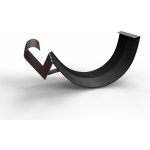 Bravo Spojka žlabu Ø 125 mm pozink RAL 8017 hnědá – Hledejceny.cz