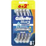 Gillette Blue3 Comfort 8 ks – Sleviste.cz