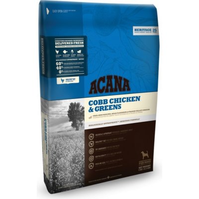 Acana Heritage Adult Dog Chicken 2 x 17 kg – Hledejceny.cz