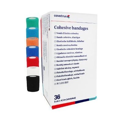 CVET COVETRUS brand Obinadlo elast. samoad .5 cm x 4,5 m mix barev 36 ks