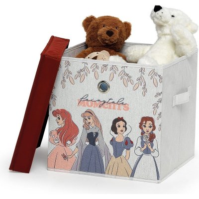 Domopak textilní úložný box s víkem Disney Princess 30 x 30 x 30 cm – Zbozi.Blesk.cz