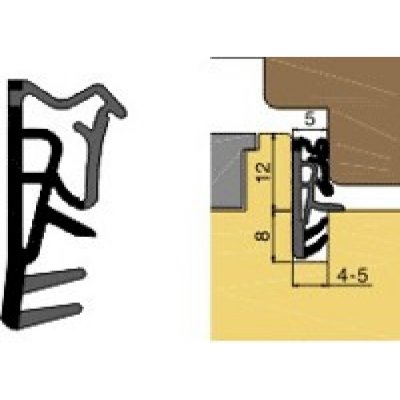 Trelleborg Těsnění profilové L 5000 hnědý rustikál – Sleviste.cz