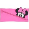 Školní penál Safta Silikonový Minnie Mouse růžová
