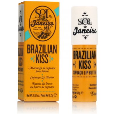 Sol de Janeiro balzám na rty Brazilian Kiss Cupuacu 6,2 g – Zboží Dáma