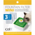 Filtrační náplň do fontány pro kočky mini Catit Senses 2.0 Flower 3 ks – Zboží Dáma