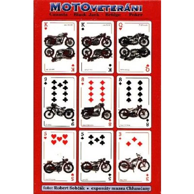 Hrací karty: Moto veteráni – Zboží Mobilmania