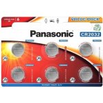 Panasonic CR2032 6ks CR2032L/6BP – Zboží Živě