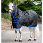 Horseware Lehká výběhová deka Amigo Plus Ripstop 900D s krkem black classic blue – Zboží Dáma