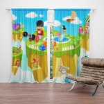 Sablio Závěs Dětský motiv 2: 2ks 140x250cm – Hledejceny.cz