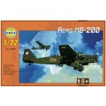 Směr plastikový model letadla ke slepení Aero MB-200 slepovací stavebnice letadlo 1:72 – Sleviste.cz