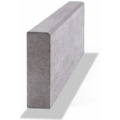 Semmelrock Metra 8 obrubník 100 x 25 x 8 cm šedá 1 ks – Hledejceny.cz
