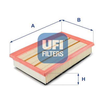 Vzduchový filtr UFI 30.128.00 – Hledejceny.cz
