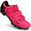 Boty na kolo FLR F-55 neon pink