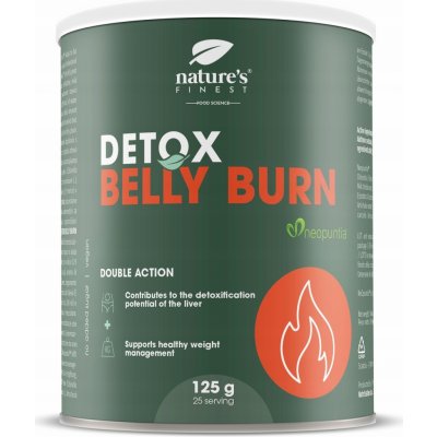 Nature’s Finest Detox Belly Burn 125 g – Zboží Mobilmania