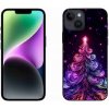 Pouzdro a kryt na mobilní telefon Apple mmCase Gelové iPhone 14 - neonový vánoční stromek 1