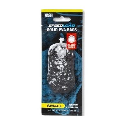 Kevin Nash PVA sáčky Speedload Solid PVA Bags Slow Melt Small 55x125 mm 20 ks – Hledejceny.cz