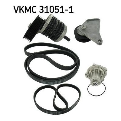 Vodní pumpa + klínový žebrový řemen SKF VKMC 31051-1 (VKMC310511) – Hledejceny.cz